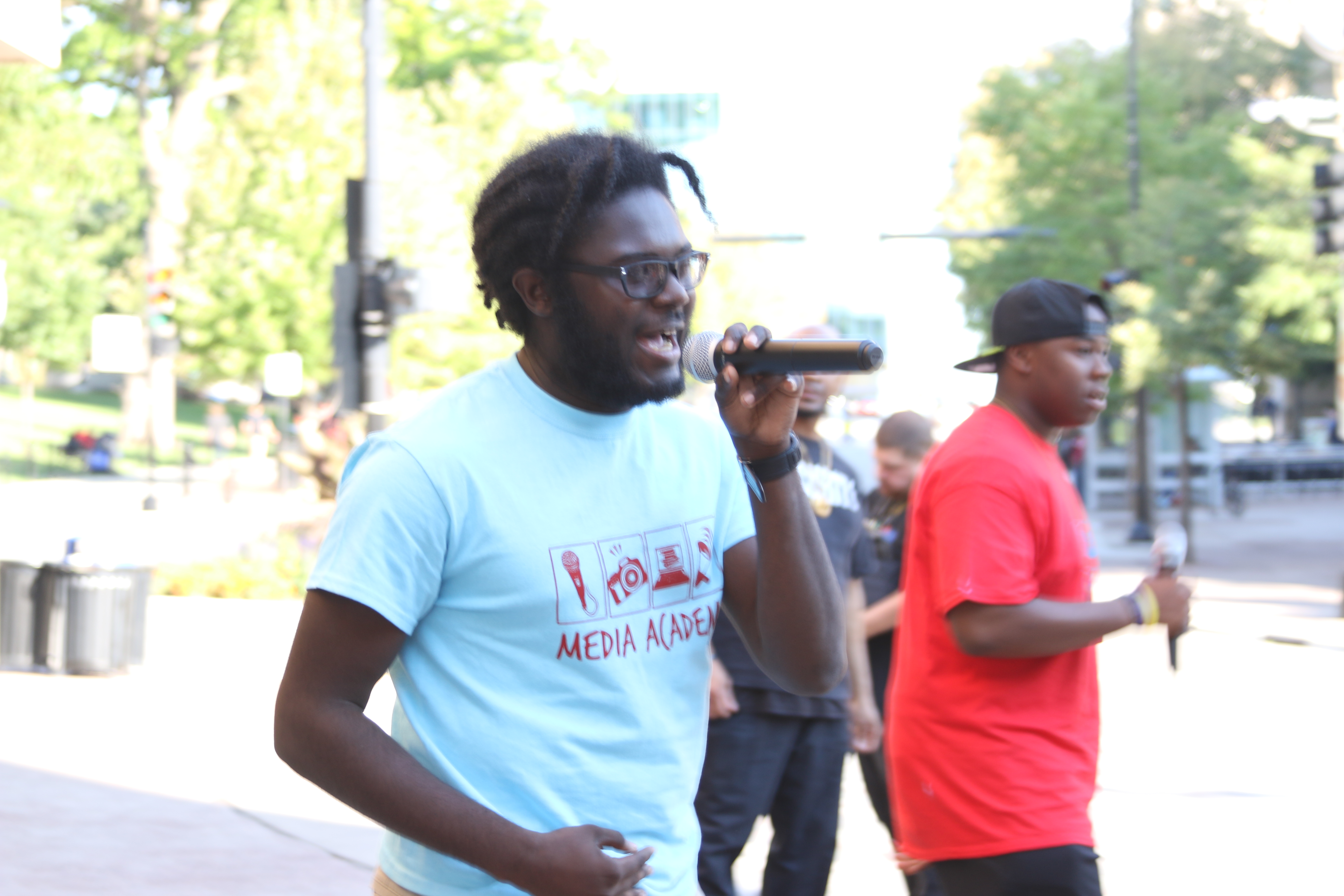 Madison Public Library Bubbler Media Academy Around The Way live teen concert Jalen McCullough Protege The Pro Soodonim