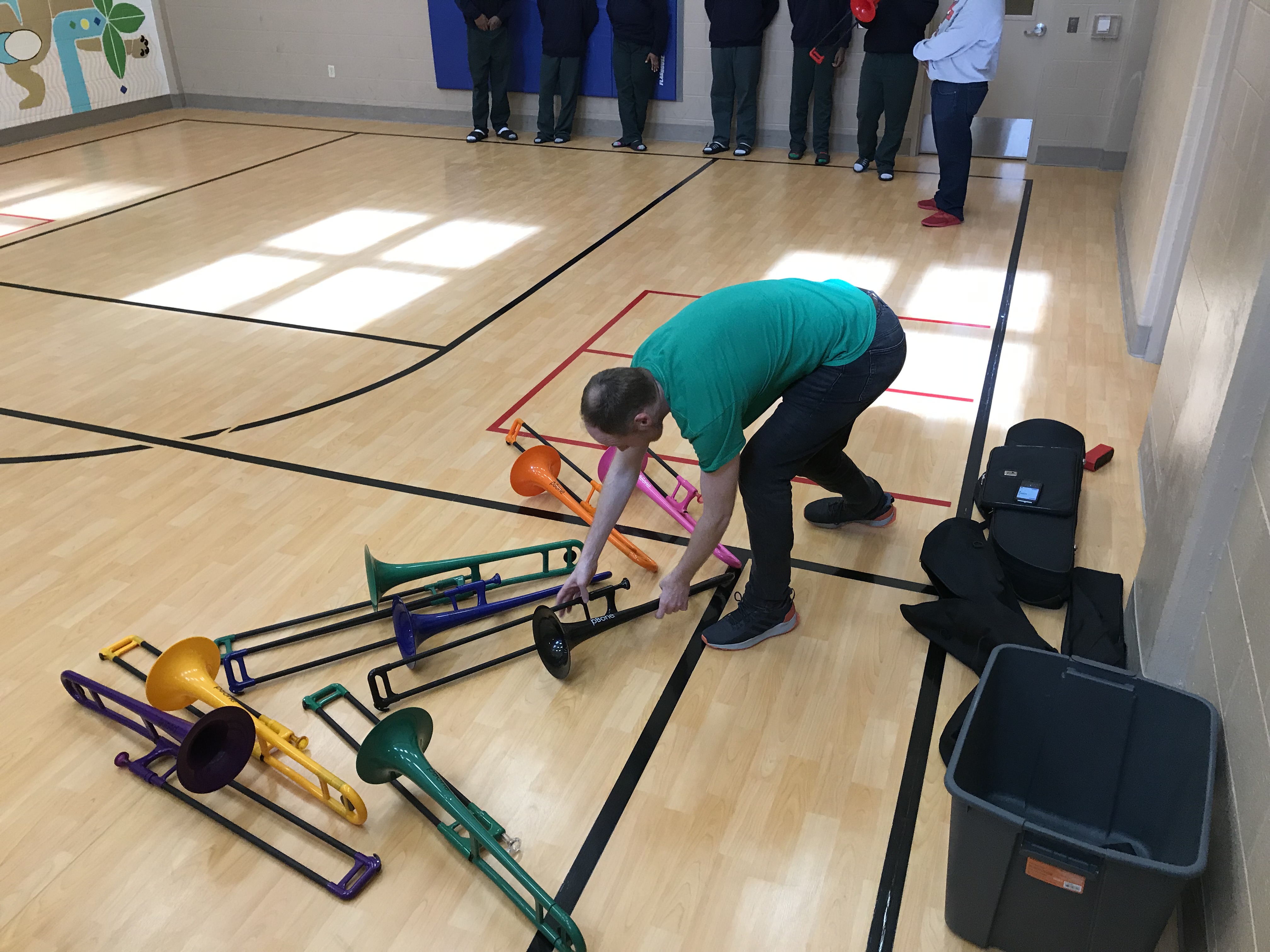 Making Justice trombone workshop with Will Porter